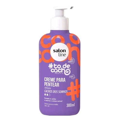 CREME DE PENTEAR SALON LINE TODECACHO DO SONHOS 300ML
