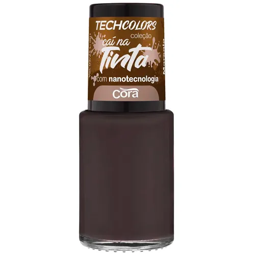 ESMALTE CORA BLACK MARSALA