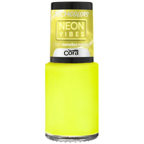 ESMALTE CORA NEON YELLOW
